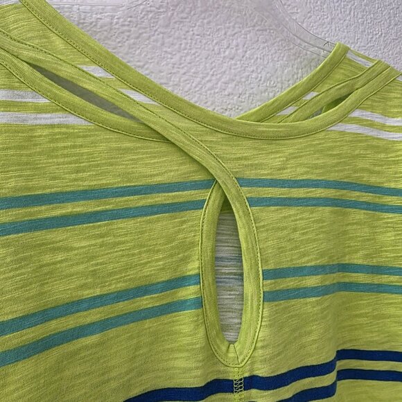 T by Talbots Cross Back Top Women's L Petite - Picture 3 of 6